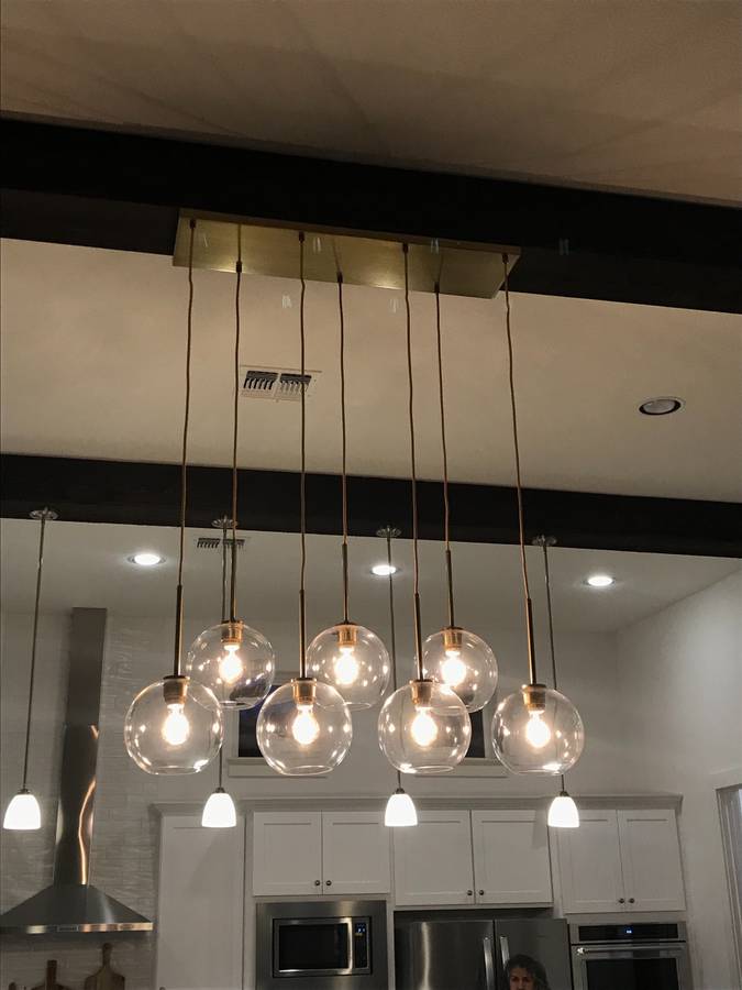 Electrical remodel of a kitchen